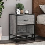 vidaXL Nočna omarica 2 kosa siva sonoma 40x31x50 cm inženirski les Cene