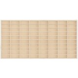  Drvena kolekcionarska vitrina s 80 odjeljaka 80x4,5x40,5 cm | shoptok.hr