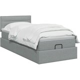  Krevet od pjene s madracem i LED-om Svjetlosiva 100 x 200 cm - Svjetlosiva 100 x 200 cm Dizajn linija | shoptok.hr