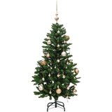  Umjetno božićno drvce 150 LED sa šarkama i kuglicama 150 cm | shoptok.hr