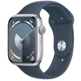 watch S9 gps mr9e3se/a 45mm silver alu case w storm blue sport band - m/l, pametni sat