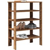  Stalak za cipele boja staro drvo 61x32x87,5cm konstruirano drvo | shoptok.hr