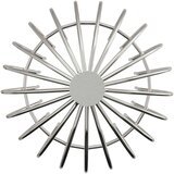  Zaštita od lišća za žljeb 8 pcs Srebrno 200 mm Nehrđajući čelik - 200 mm 8 | shoptok.hr