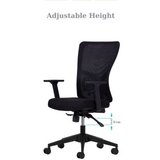 Hanah home Kancelarijska stolica Lumbar 108 Black | ePonuda.com