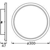 Osram LED stropno svetlo za kupatilo DISC LED/18W/230V 3000/4000K IP44 | Eponuda.com
