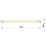  led fluorescentna trubica ecoster T8 G13/18W/230V 4000K 119,8 cm | Eponuda.com