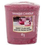 Yankee Candle sweet Plum Sake dišeča svečka 49 g unisex Cene