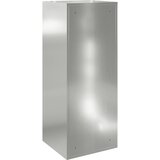  Škatla za dostavo Srebrna 47,5 x 38 x 59 cm Pocinkano jeklo | Shoptok.si