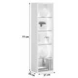 MID.YOU REGAL 21/77/14 cm bela | Shoptok.si