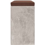  Klupa za cipele boja betona 103x30x48 cm konstruirano drvo | shoptok.hr