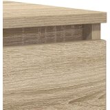 vidaXL Komoda sonoma hrast 100x35x76 cm izrađeno drvo | shoptok.hr