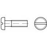 Toolcraft TO-5445657 vijci s plosnatom glavom M6 40 mm utor DIN 85 mjed 200 St. | shoptok.hr