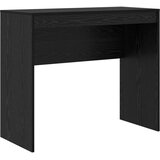 vidaXL Pisalna Miza Črn hrast Inženirski les 90 x 40 x 76 cm | Shoptok.si