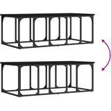  Stolić za kavu crni 100 x 50 x 35,5 cm od konstruiranog drva | shoptok.hr