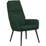 The Living Store Stol za sproščanje temno zeleno blago - Stol Za Sproščanje, (21420461) | Shoptok.si