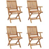  5-dijelni vrtni blagovaonski set od masivne tikovine | shoptok.hr