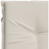  Jastučić za ležaljku GEMERT 100% poliester Bijela - Bijela 190 x 60 x 9 cm Melange | shoptok.hr
