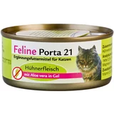 Porta Feline 21 varčno pakiranje 24 x 156 g - Piščanec z aloe vero