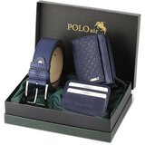 Polo Air Wallet - Dark blue - Plain cene