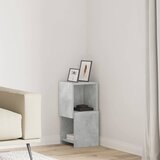  Kutni ormarić Betonski sivi 25,5x25x55cm Konstruirano drvo | shoptok.hr