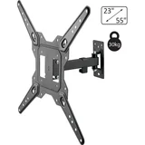 Home nosač za tv prijemnike 23-55, 30 kg, full motion, 33501/LCDH 321