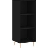 Maison Chic Komoda - Predalnik črna 34,5x32,5x90 cm inženirski les, (21715660) Cene