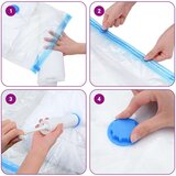 vidaXL vreća za vakuumsko putovanje Prozirna Plastika 60 x 40 cm Cijene