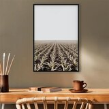  Slika - Corn Field (1 Part) Vertical 80x120 U crnom drvenom okviru | shoptok.hr