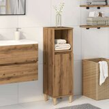 vidaXL Kupaonski ormarić boja hrasta 30x30x100 cm konstruirano drvo | shoptok.hr