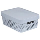 Curver višenamjenska košarica pvc infinity 11 l siva Cijene