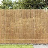 vidaXL Ograda za vrt Prirodni bambus 400 x 150 cm Lako | shoptok.hr
