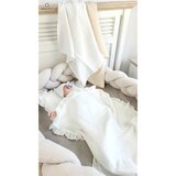 MimiNu posteljina - set prekrivač sa volanom + jastuk sa jastučnicom - Muslin | shoptok.hr