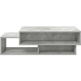  Stolić za kavu Betonski sivi 105 x 50 x 32 5 cm Konstruirano drvo | shoptok.hr
