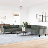  2-dijelni set sofa tamnosivi od tkanine | Eponuda.ba