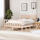 Furnova Posteljni okvir 135x190 cm trden les, (21931467) Cene