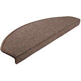  Prostirke za stepenice 30 kom 65x24x4 cm boje kave, poluokrugle, velike | shoptok.hr