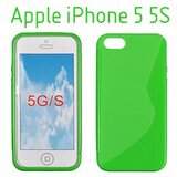 Mobiline gel etui s-vzorec zeleni neprosojni za apple iphone 5 5S se Cene