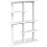  Stenska polica Bela 102 x 20 x 130 cm Inženirski les, (5000306967) | Shoptok.si