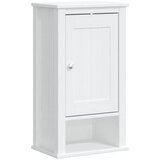 Maison Chic Kopalniška stenska omarica - Kopalniške omarice BERG bela 40x27x71,5 cm borovina, (21794771) Cene