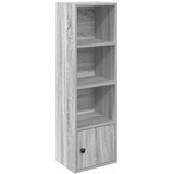 Furnova Knjižna omara siva sonoma 31x24x102 cm inženirski les, (21932378) | Shoptok.si