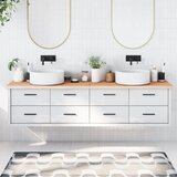  Kupaonska radna ploča 200x60x(2-4) cm netretirano masivno drvo | shoptok.hr