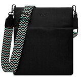 Vuch Crossbody torba Smokie Resistant Black, 29 x 25,5 cm Slike
