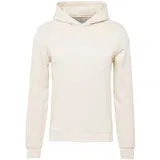 Guess Sweater majica 'BEAU' svijetlosiva / bijela