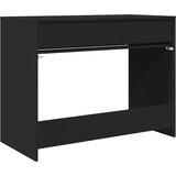  Stol s ladicama Crna 100 x 50 x 78 cm Konstruirano drvo | shoptok.hr