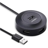 Ugreen USB Hub 1/4 1m Crni CR106 2.0
