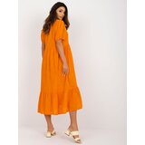 Och Bella Dress-TW-SK-BI-25504.19P-orange | Shoptok.si