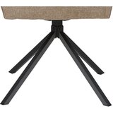 MID.YOU NASLANJAČ, kovina, tekstil črna, bež | Shoptok.si