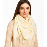 Pri One-color shawl shlik scarf with fringe GRACE | Shoptok.si