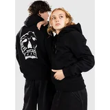 Big Skull Pulover s kapuco black