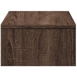  Stalak za monitor s ladicama boja hrasta 50 x 27 x 15 cm drveni | Eponuda.ba